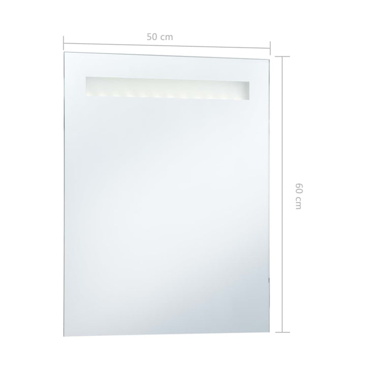 Oglindă Cu Led De Perete Pentru Baie,
