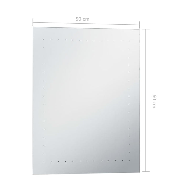 Oglindă Cu Led De Perete Pentru Baie,