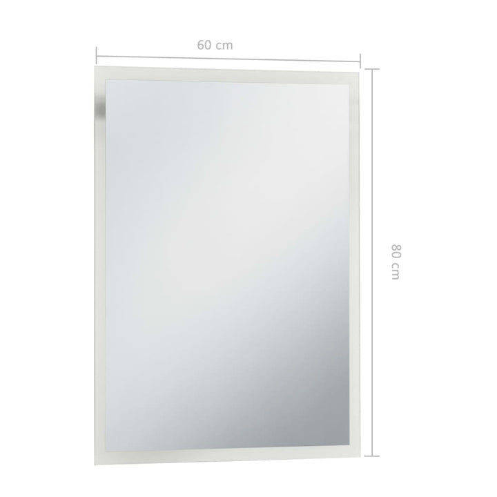 Oglindă Cu Led De Perete De Baie,