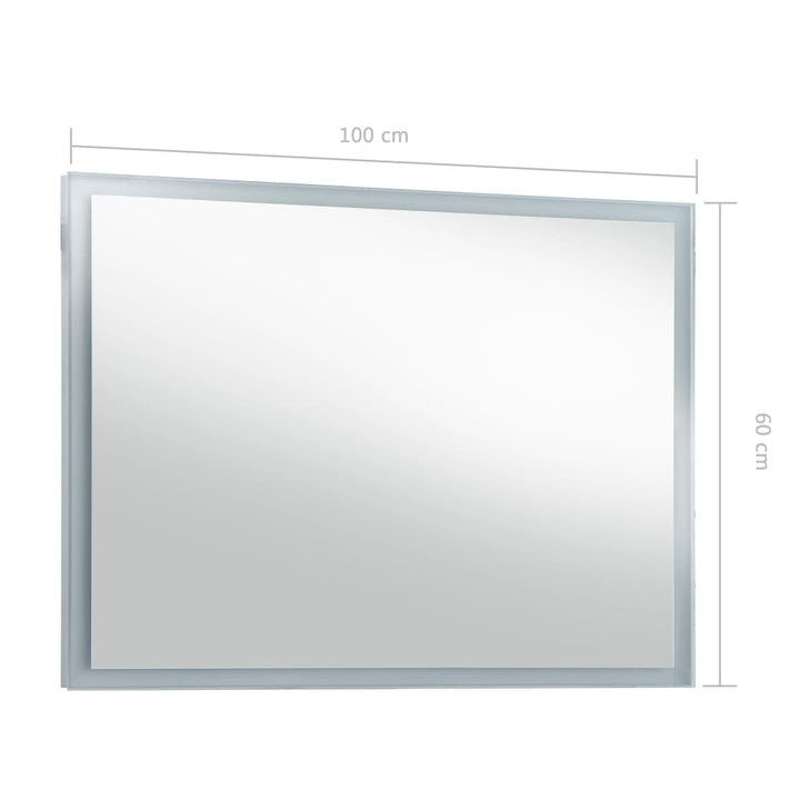 Oglindă Cu Led Pentru Perete De Baie,