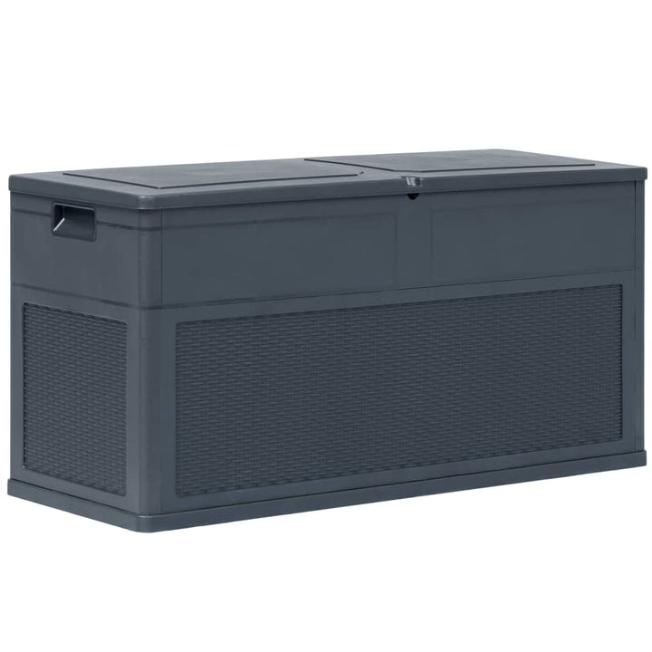 Ladă De Depozitare De Grădină, Și Negru, 320 L