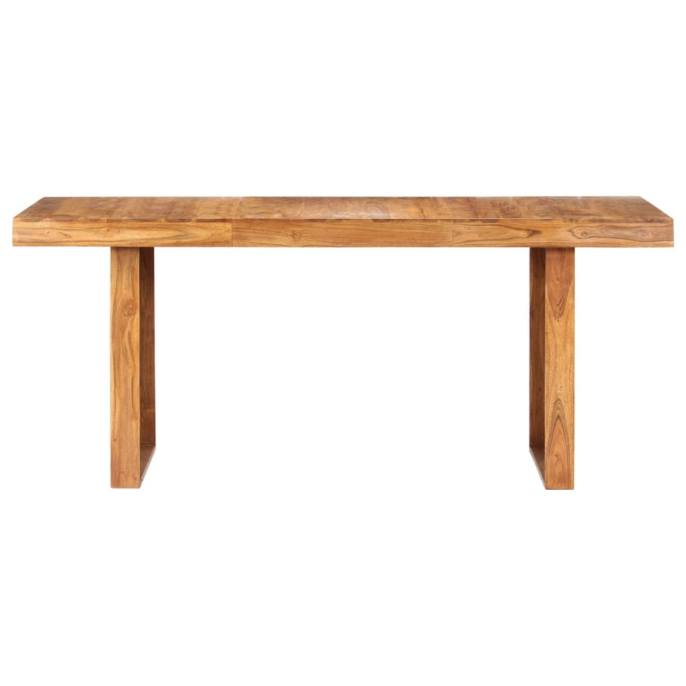 Masă De Bucătărie, 180 X 90 X 75 Cm, Lemn Masiv De Acacia