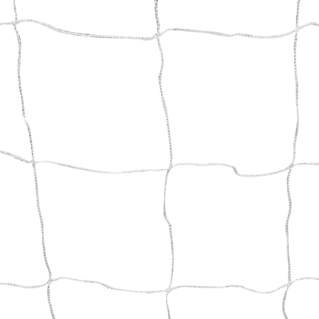 Porți De Fotbal Cu Plase 2 Buc. Alb 182X61X122 Cm Oțel