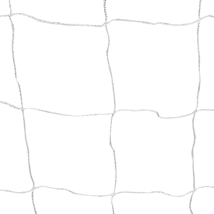 Porți De Fotbal Cu Plase 2 Buc. Alb 182X61X122 Cm Oțel