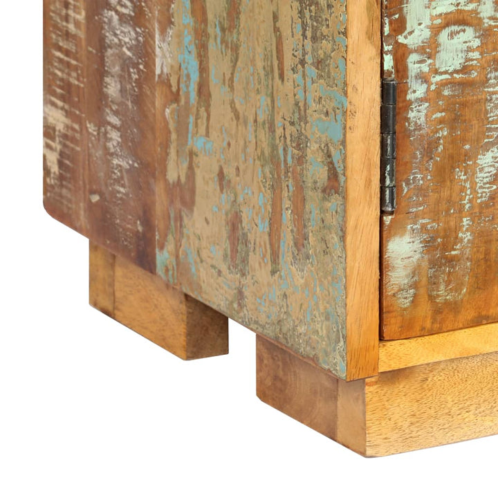Bibliotecă, 60 X 35 X 180 Cm, Lemn Masiv Reciclat