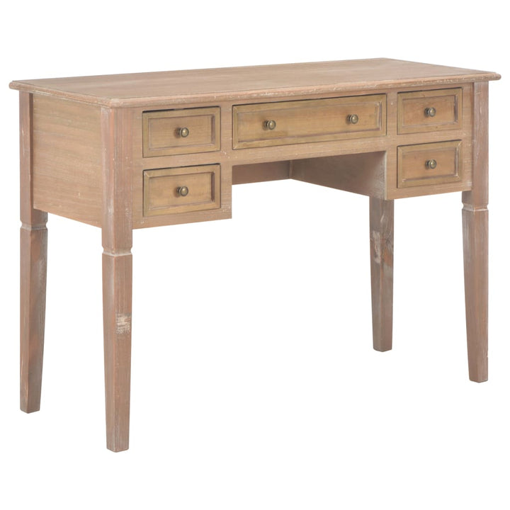 Birou De Scris, Alb, 109,5 X 45 X 77,5 Cm, Lemn