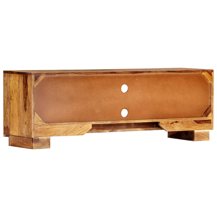 Comodă Tv, 118 X 30 X 40 Cm, Lemn Masiv De Acacia