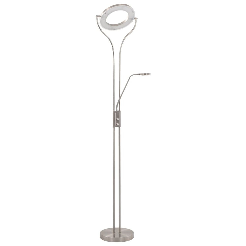 Lampă De Podea, Argintiu, 180 Cm, 18 W, Reglabilă