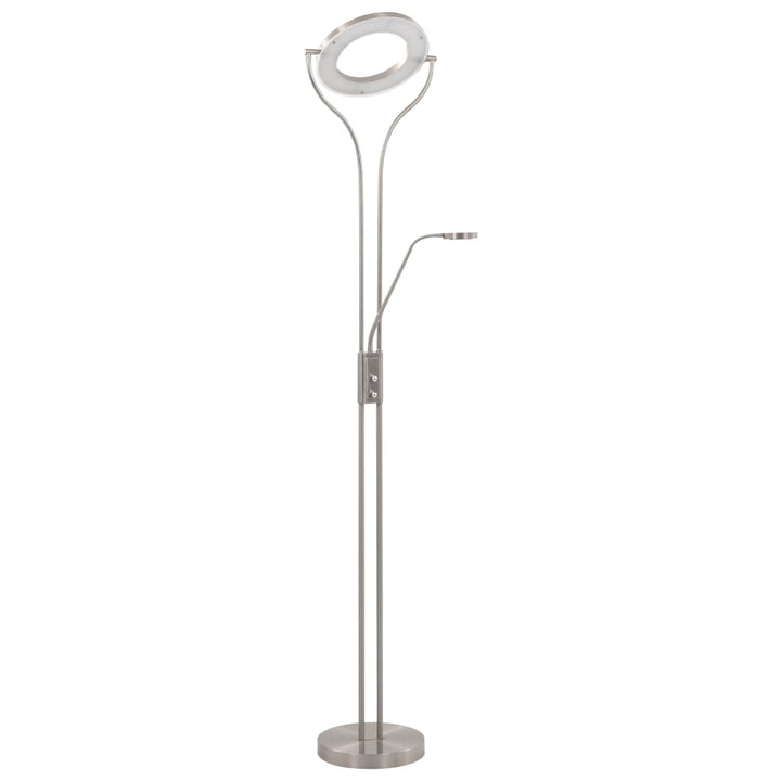 Lampă De Podea, Argintiu, 180 Cm, 18 W, Reglabilă