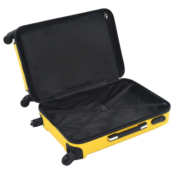 Set Valize Carcasă Rigidă, 3 Buc., , Abs