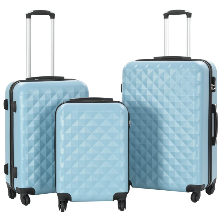 Set De Valize Cu Carcasă Rigidă, 3 Piese, , Abs