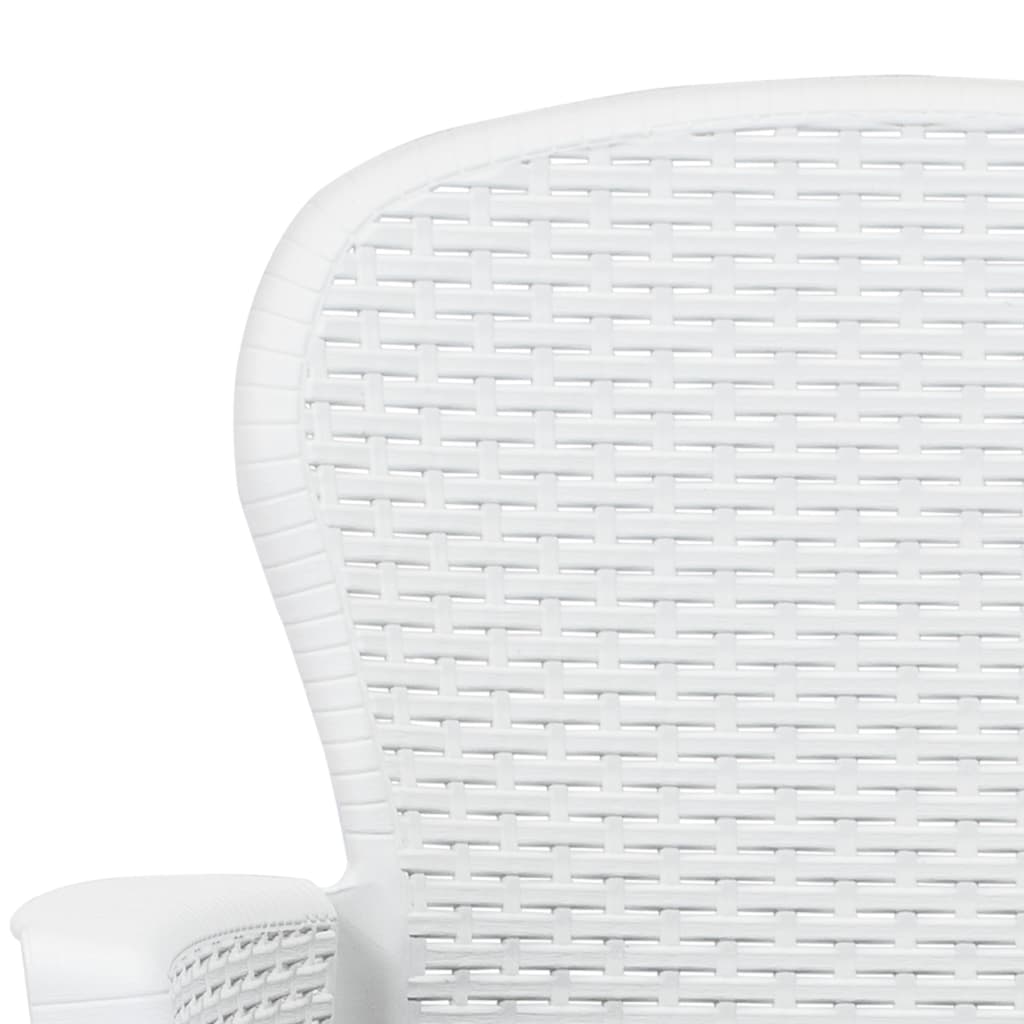 Set Mobilier De Exterior, 7 Piese, , Plastic, Aspect Ratan
