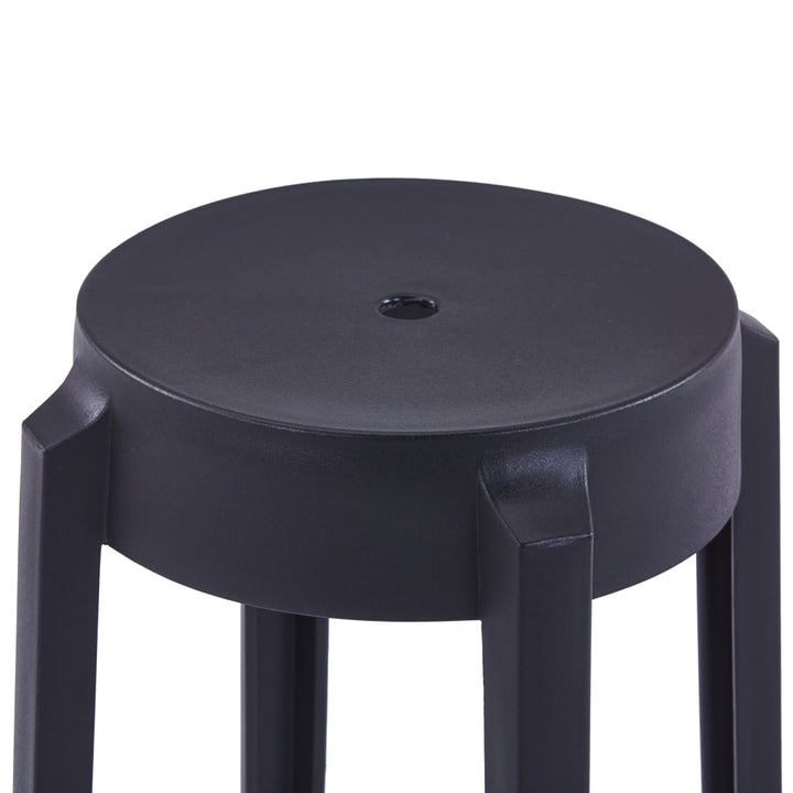 Scaune Stivuibile 4 Buc., , Plastic