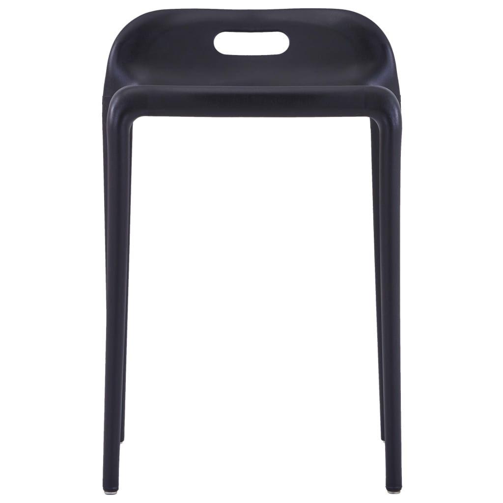 Scaune Stivuibile 4 Buc., , Plastic