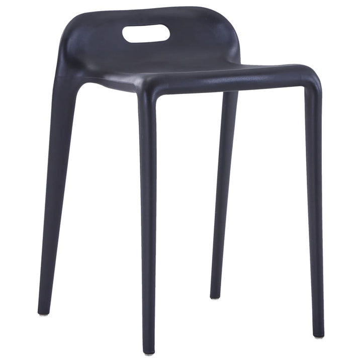Scaune Stivuibile 4 Buc., , Plastic