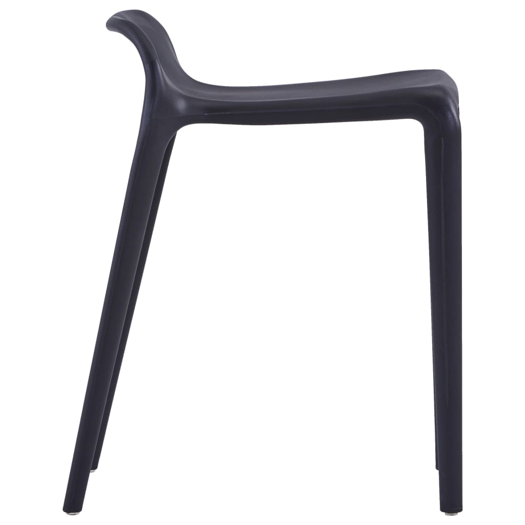 Scaune Stivuibile 4 Buc., , Plastic