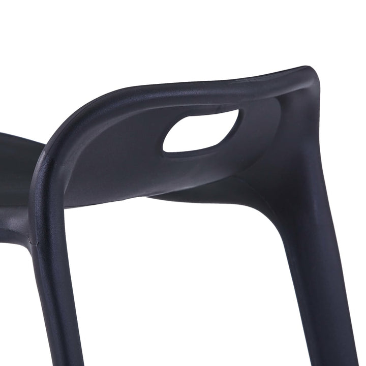 Scaune Stivuibile 4 Buc., , Plastic
