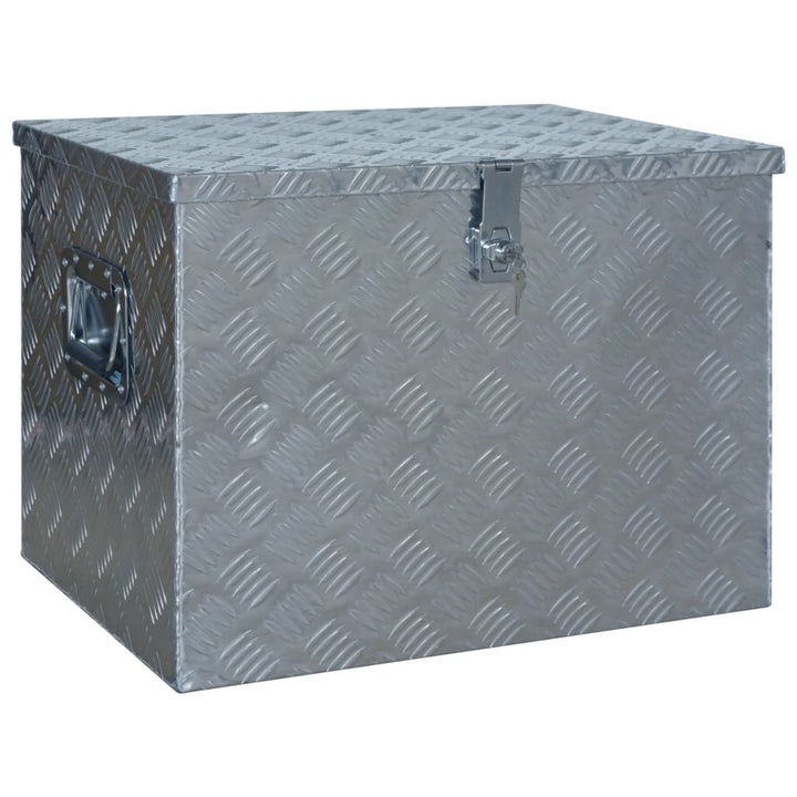 Ladă Din Aluminiu, 610 X 430 X 455 Cm, Argintiu