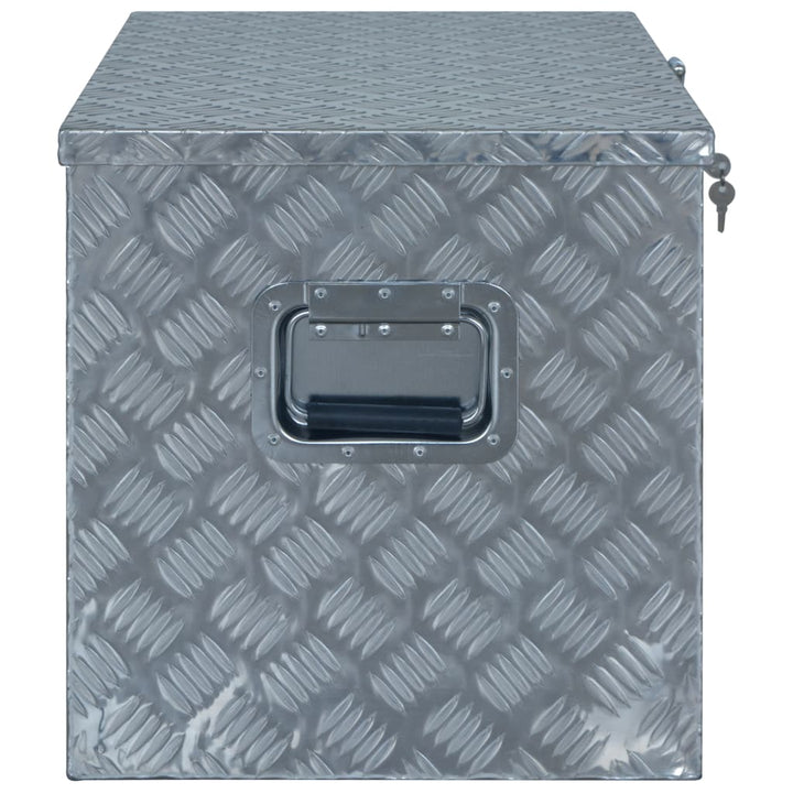 Ladă Din Aluminiu, 610 X 430 X 455 Cm, Argintiu