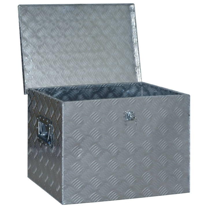 Ladă Din Aluminiu, 610 X 430 X 455 Cm, Argintiu