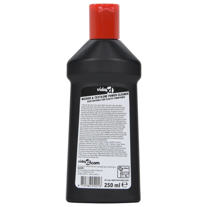 45697 Soluție Curățare Mobilier Grădină Pentru Ratan & Textilenă 250Ml
