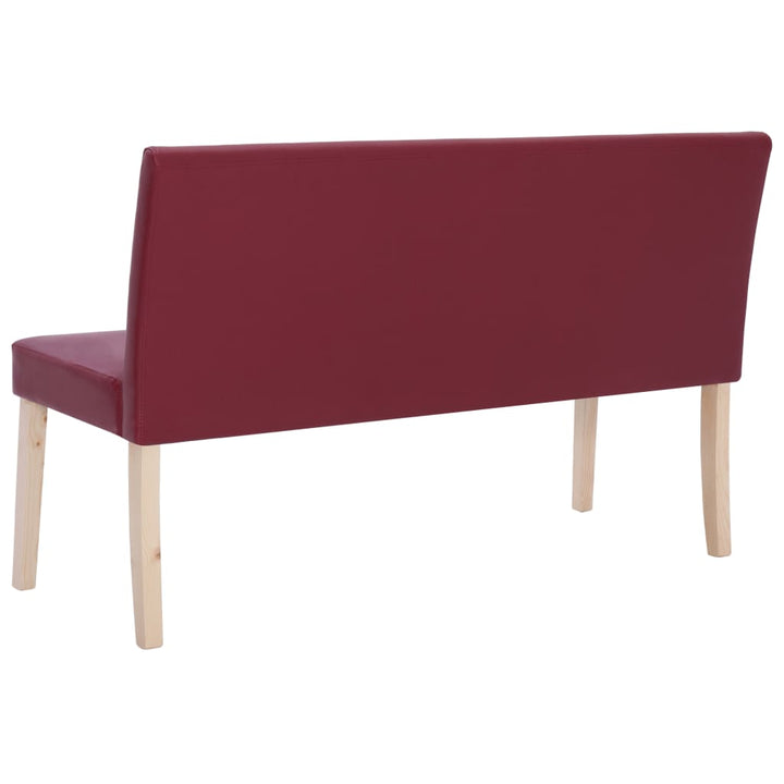 Bancă, Vin, 139,5 Cm, Piele Ecologică