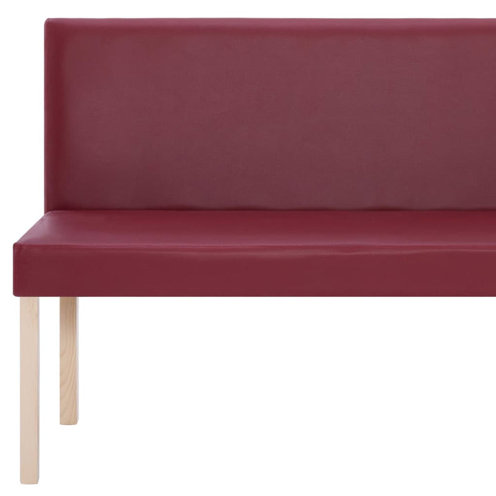 Bancă, Vin, 139,5 Cm, Piele Ecologică