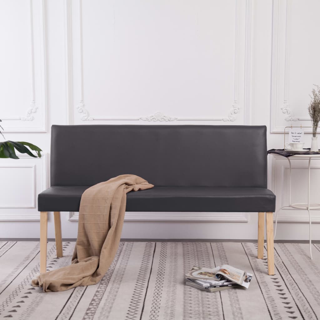 Bancă, Vin, 139,5 Cm, Piele Ecologică