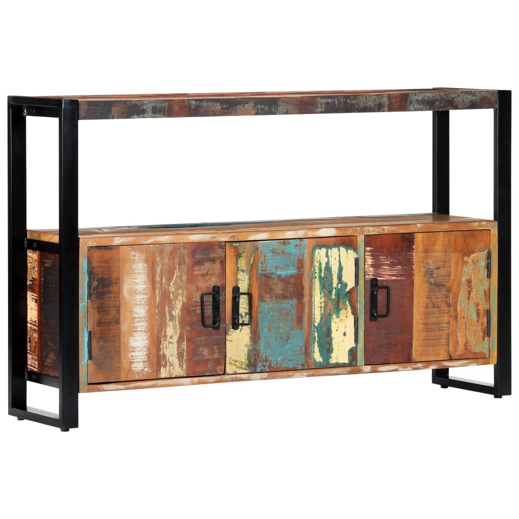 Servantă, 120 X 30 X 75 Cm, Lemn Masiv Reciclat