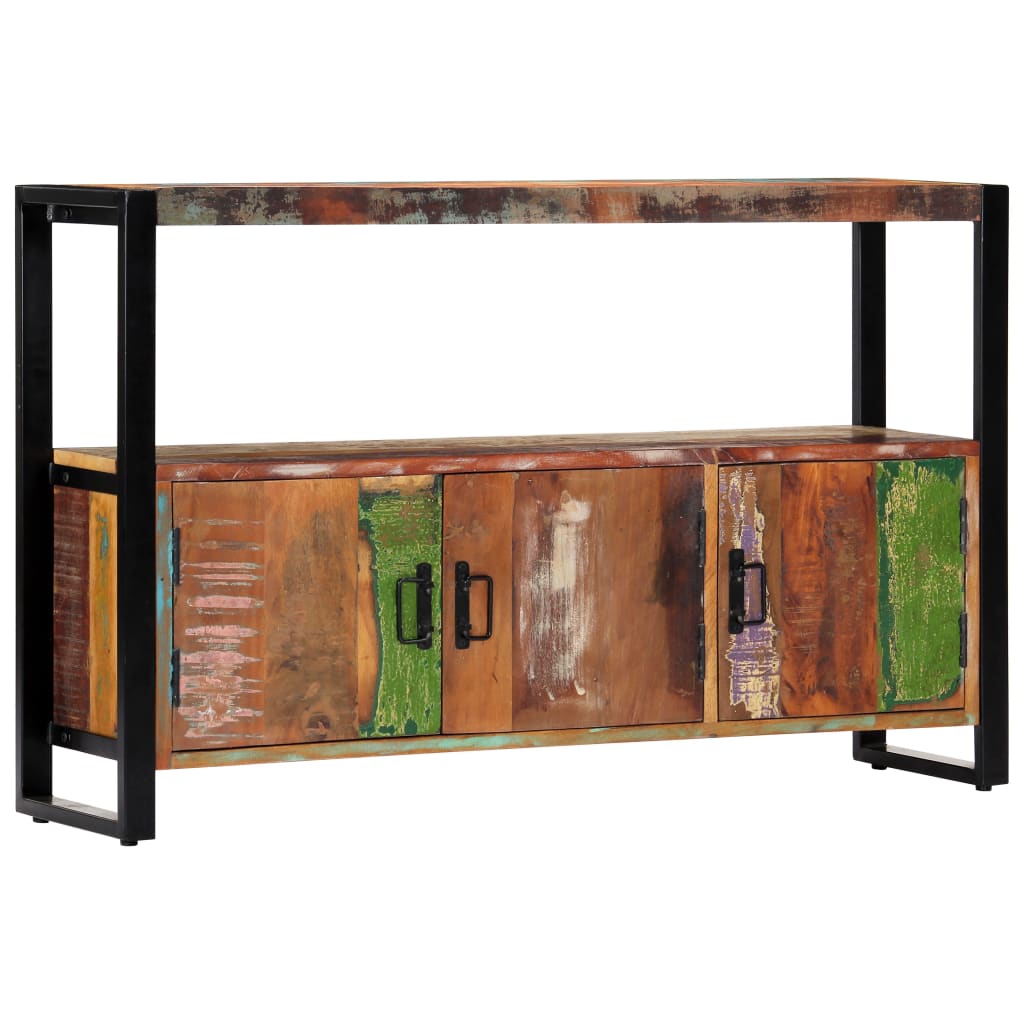 Servantă, 120 X 30 X 75 Cm, Lemn Masiv Reciclat