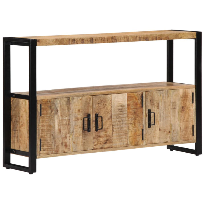 Dulap Lateral, 120 X 30 X 75 Cm, Lemn Masiv De Mango