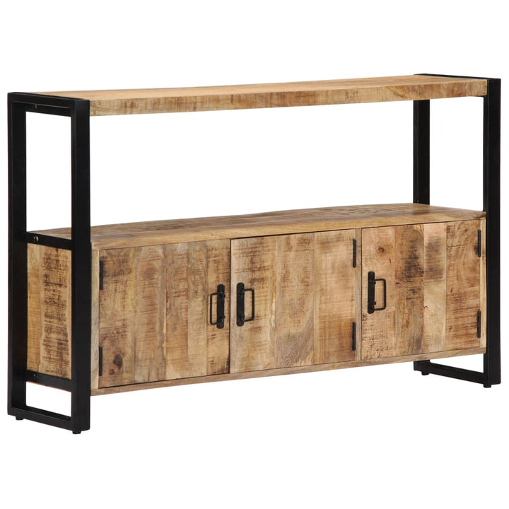 Dulap Lateral, 120 X 30 X 75 Cm, Lemn Masiv De Mango