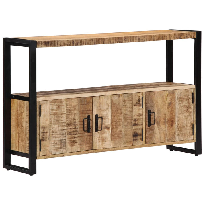 Dulap Lateral, 120 X 30 X 75 Cm, Lemn Masiv De Mango