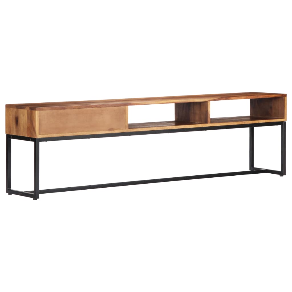 Comodă Tv, 160 X 30 X 45 Cm, Lemn Masiv De Acacia