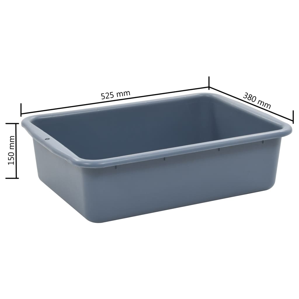 Cărucior De Bucătărie Cu Recipiente Din Plastic, 82X43,5X93 Cm