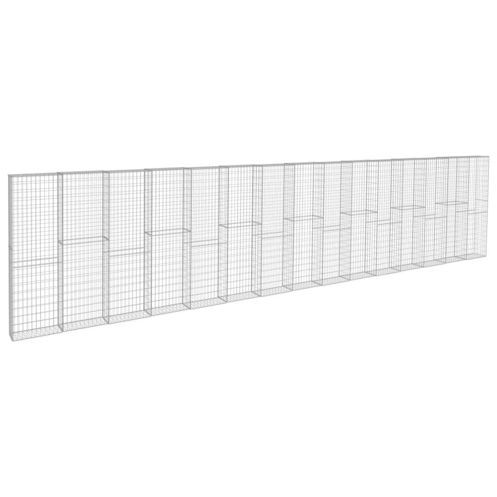 Perete Gabion Cu Capace, , Oțel Galvanizat