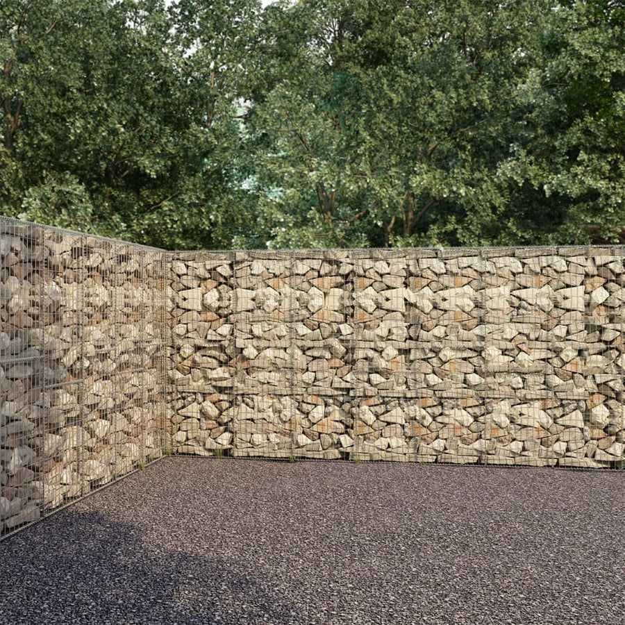 Perete Gabion Cu Capace, , Oțel Galvanizat
