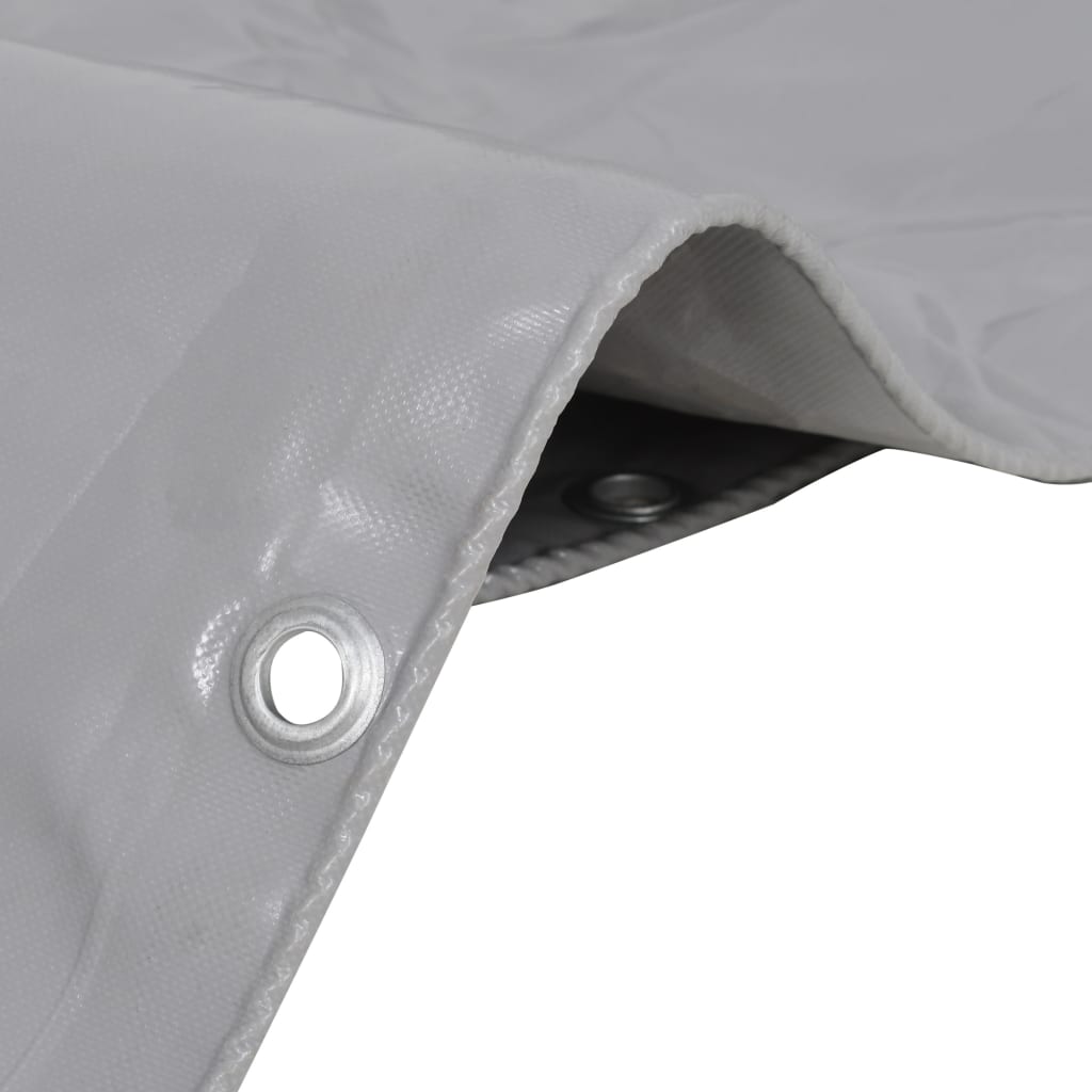 Prelată, Gri, 1,5 X 6 M, 650 G / M²