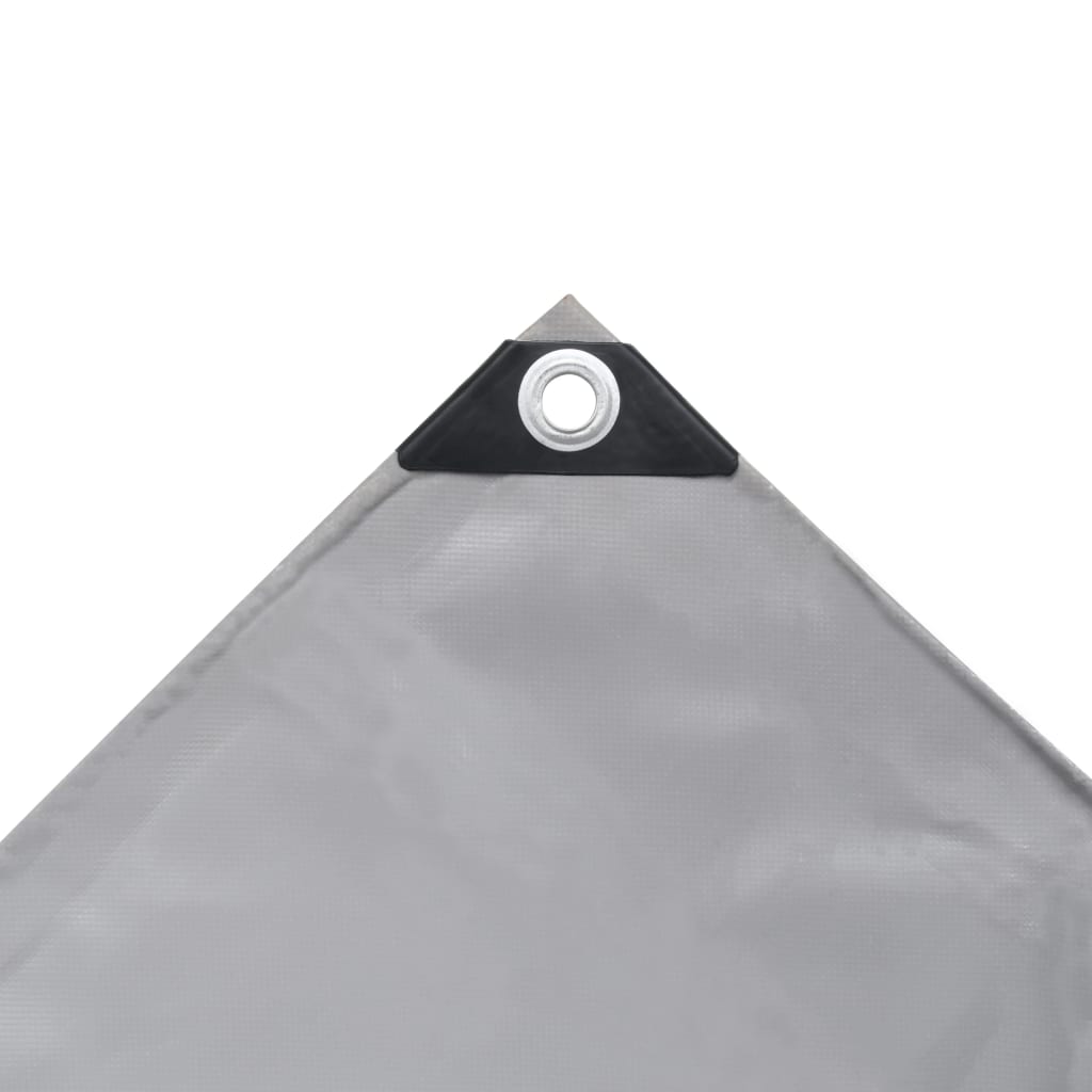 Prelată, Gri, 1,5 X 6 M, 650 G / M²