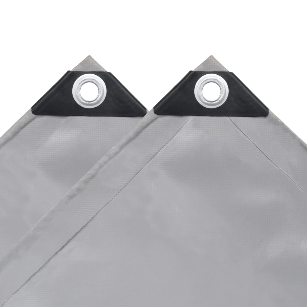 Prelată, Gri, 1,5 X 6 M, 650 G / M²