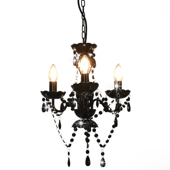 Candelabru Cu Mărgele, , Rotund, 3 Becuri E14