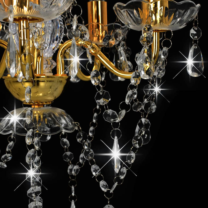 Candelabru Cu Mărgele De Cristal, , Rotund, 5 X E14