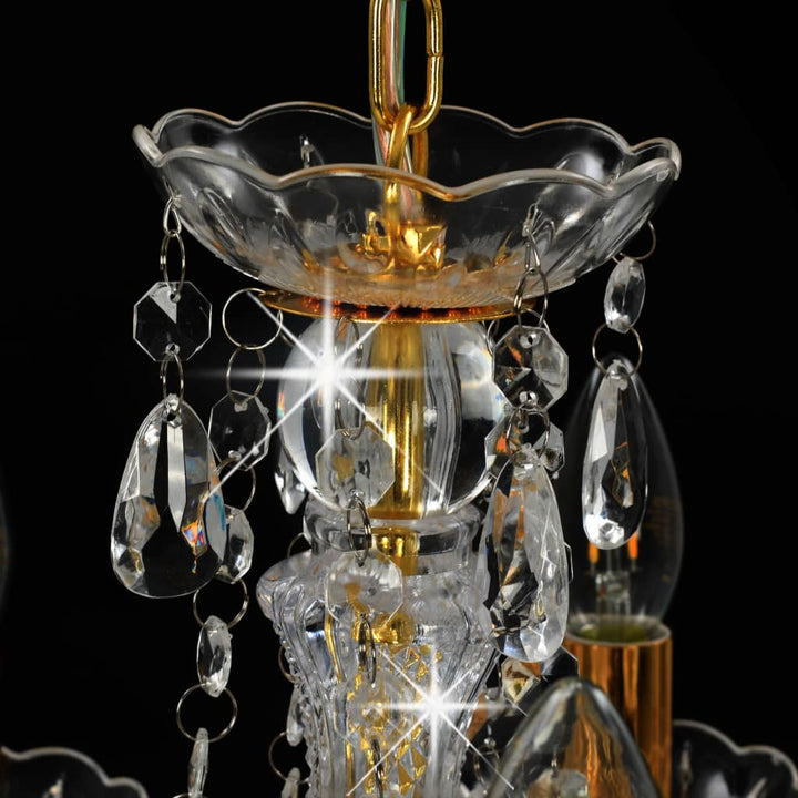 Candelabru Cu Mărgele De Cristal, , Rotund, 5 X E14