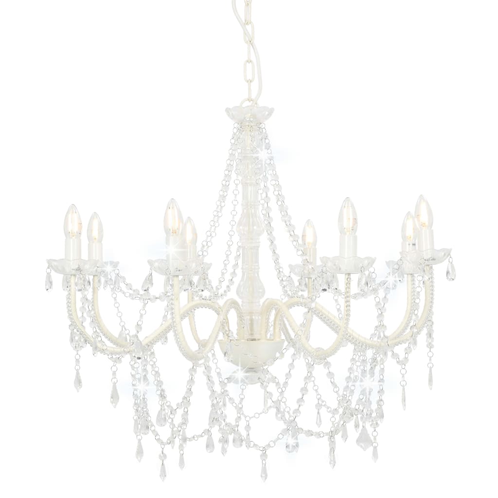 Candelabru Cu Mărgele, , 8 Becuri E14