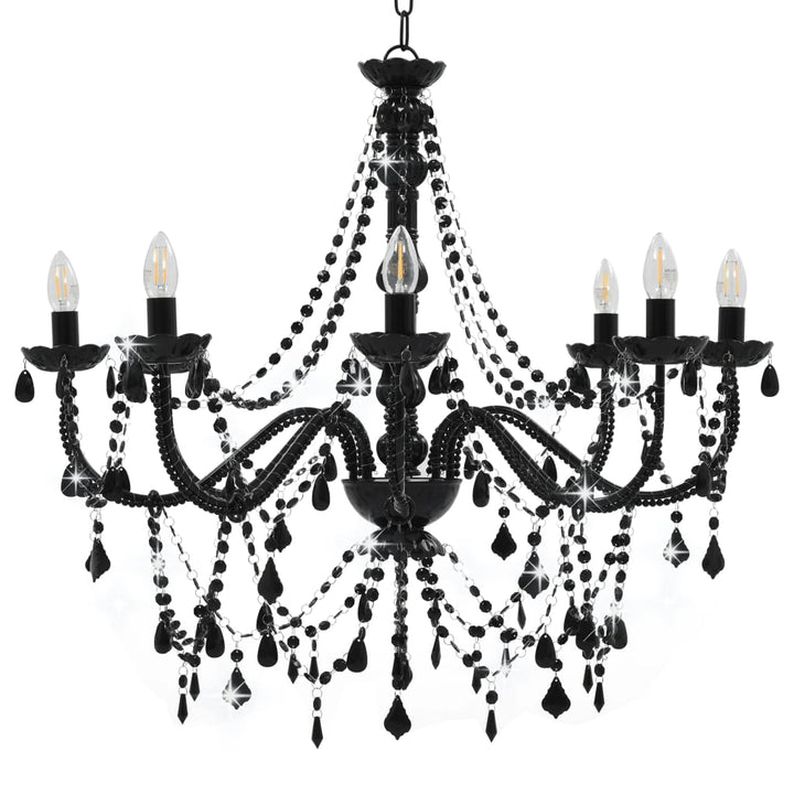Candelabru Cu Mărgele, , 8 Becuri E14