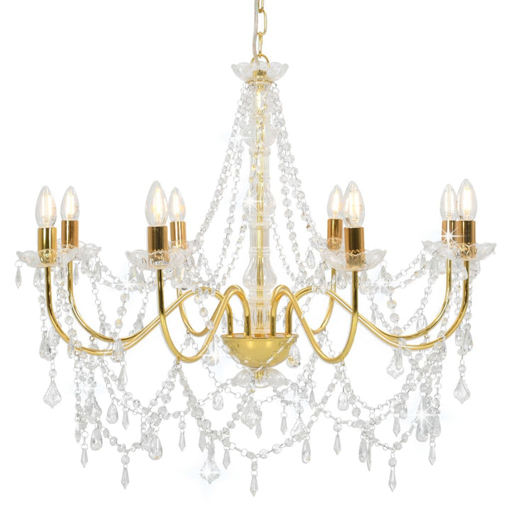 Candelabru Cu Mărgele, , 8 Becuri E14