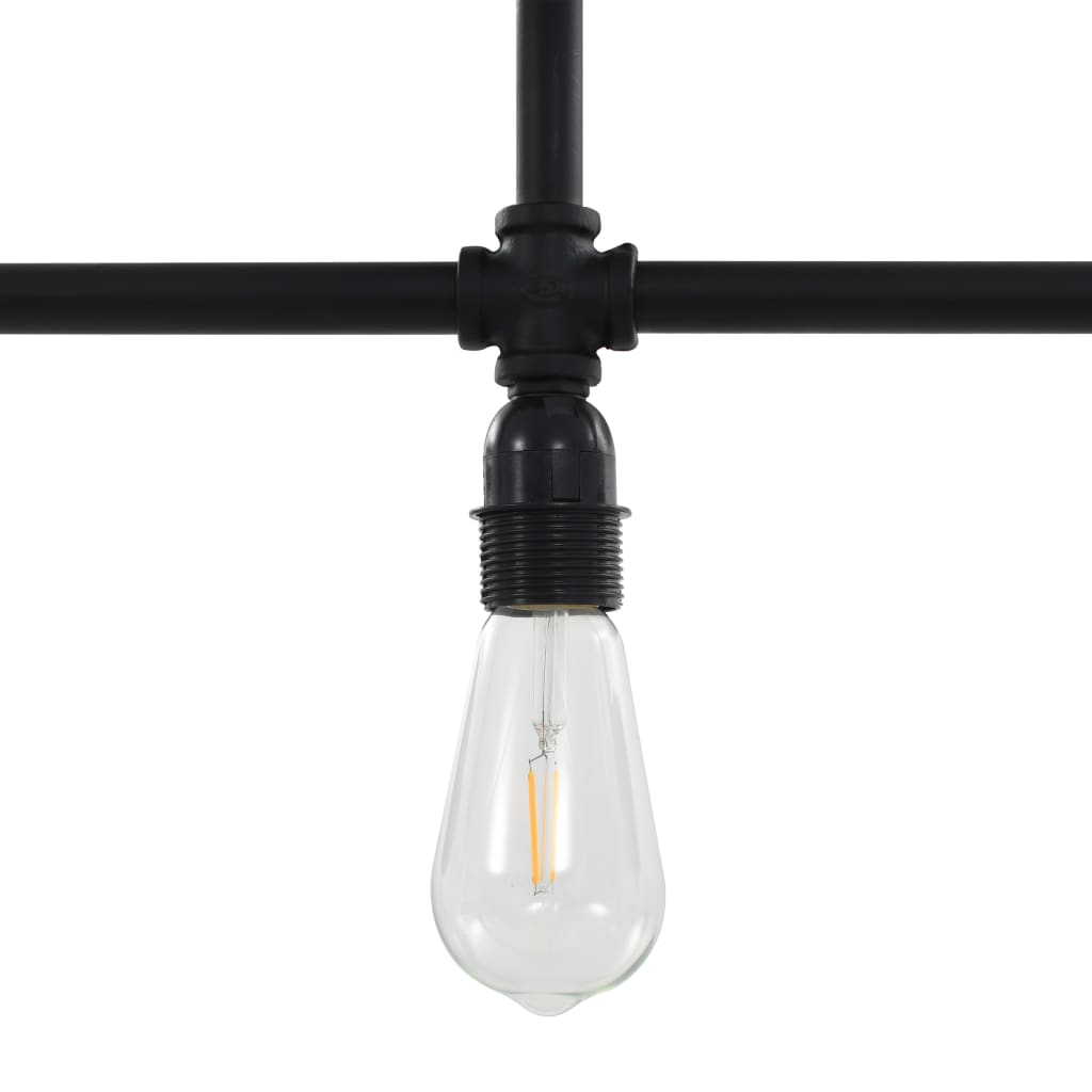 Lampă De Tavan, Negru, 3 Becuri X E27
