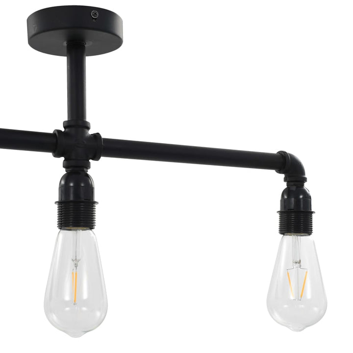 Lampă De Tavan, Negru, 3 Becuri X E27