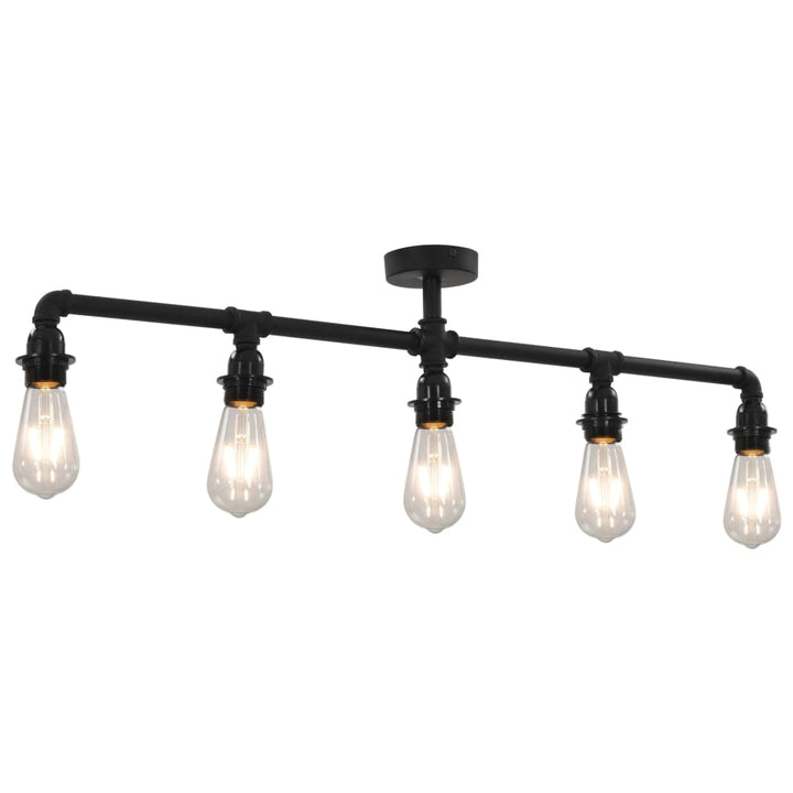 Lampă De Tavan, Negru, 3 Becuri X E27