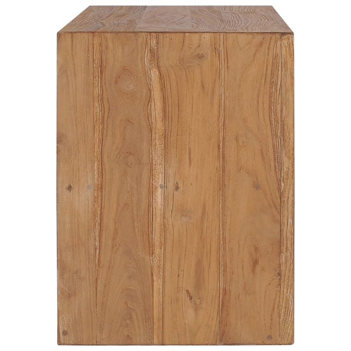 Comodă Tv, 90 X 30 X 40 Cm, Lemn Masiv De Tec